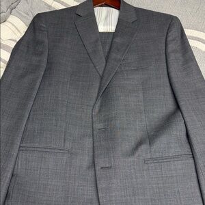 Men's Ralph Lauren Gray Suit, Vest, and Pants
